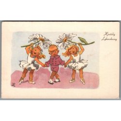 Illa - Hjertelig Lyknskning - Stender Serie 5033 - Ubrugt