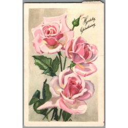 Illa - Hjertelig Lyknskning - Stender Serie 1400 - Brugt