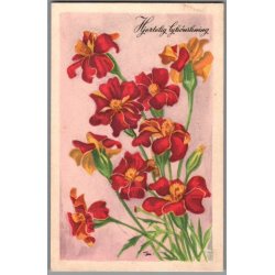 Illa - Hjertelig Lyknskning - Stender Serie 1400 - Brugt