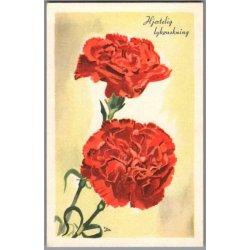 Illa - Hjertelig Lyknskning - Stender Serie 1500 - Ubrugt