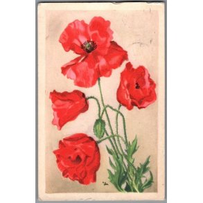 Illa - Hjertelig Lyknskning - Stender Serie 1500 - Brugt