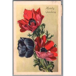 Illa - Hjertelig Lyknskning - Stender Serie 1500 - Brugt