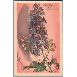 Illa - Hjertelig Lyknskning - Stender Serie 1400 - Brugt