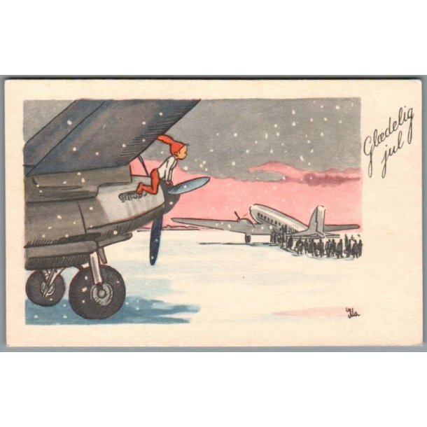 Illa - Gldelig Jul - Stender Serie 952 - Ubrugt