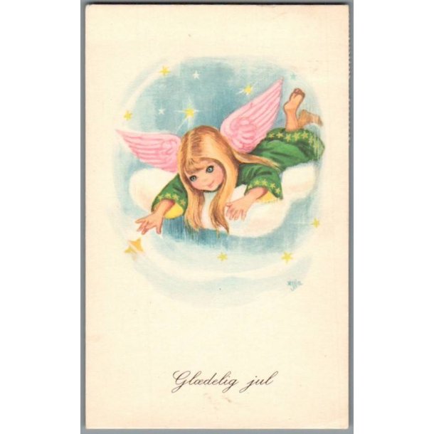 Illa - Gldelig Jul - Stender Eneret -  5109/104 - Postkort - Brugt