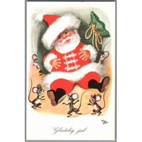 Illa - Gldelig Jul - Stender Eneret -  5109/227 - Postkort - Brugt