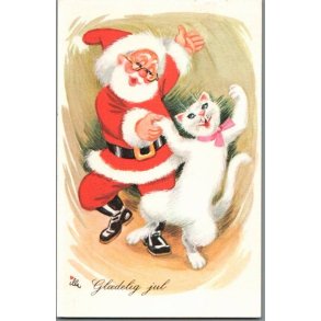 Illa - Gldelig Jul - Stender 151 D00 248 - Postkort - Brugt