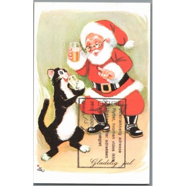 Illa - Gldelig Jul - Stender 151 D00 248 - Postkort - Brugt