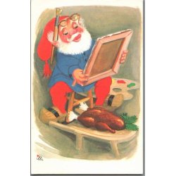 Illa - Gldelig Jul - Stender 151 d00 311 - Postkort - Brugt