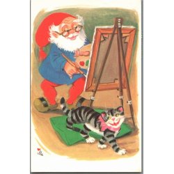 Illa - Gldelig Jul - Stender 151 d00 311 - Postkort - Brugt