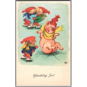 Illa - Gldelig Jul - Stender Serie 619-33 - Ubrugt