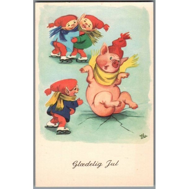 Illa - Gldelig Jul - Stender Serie 619-33 - Ubrugt