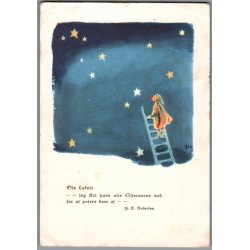 Illa - Ole Lukje - Stender Serie 1097 - Postkort - Brugt