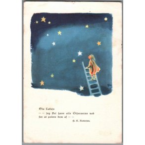 Illa - Ole Lukje - Stender Serie 1097 - Postkort - Brugt