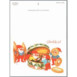 Illa - Gldelig Jul - Dobbeltkort - Stender 150 000 784