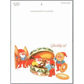 Illa - Gldelig Jul - Dobbeltkort - Stender 150 000 784