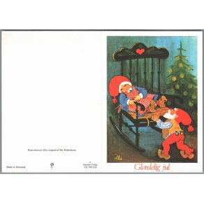 Illa - Gldelig Jul - Dobbeltkort - Stender 158 700 926