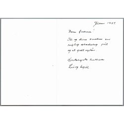  Illa - Gldelig Jul - Dobbeltkort - Stender 158 700 926