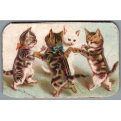 Takkekort ? - 1901 - Klippet !