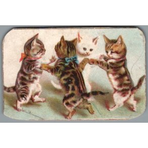 Takkekort ? - 1901 - Klippet !