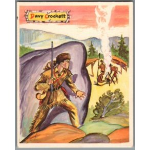 Invitationskort - Davy Crockett
