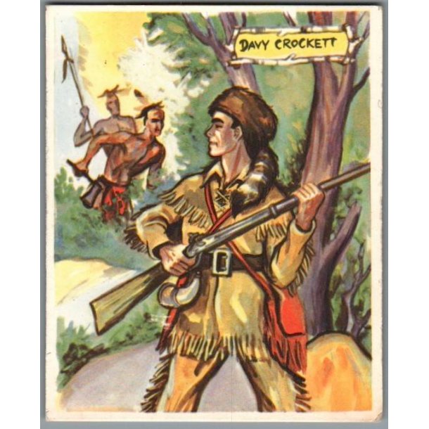 Invitationskort - Davy Crockett