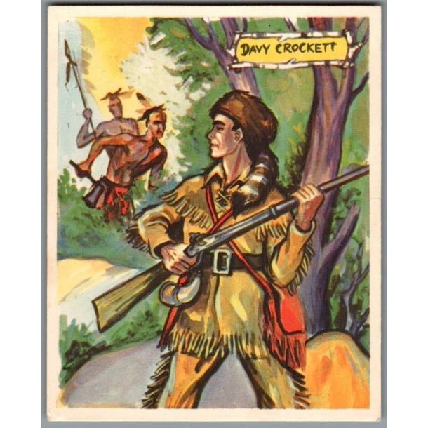 Invitationskort - Davy Crockett