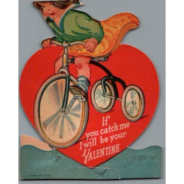 Valentine Kort - Foldeudkort