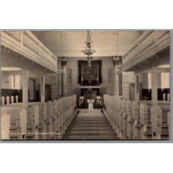 Interi�r fra Skagen Kirke - Postkort - Ubrugt
