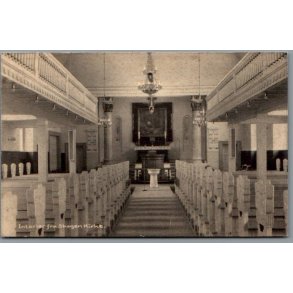 Interi�r fra Skagen Kirke - Postkort - Ubrugt