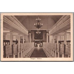 Skagen - Kirken - Postkort - Brugt