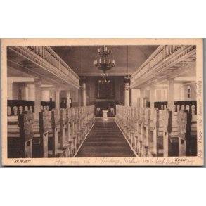 Skagen - Kirken - Postkort - Brugt