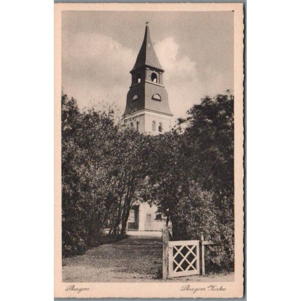 Skagen - Kirke - Postkort - Ubrugt