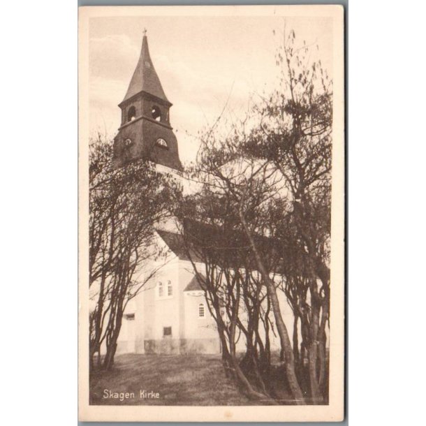 Skagen - Kirke - Postkort - Ubrugt