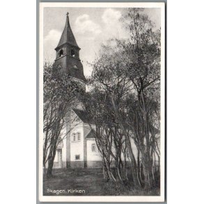 Skagen - Kirken - Postkort - Ubrugt
