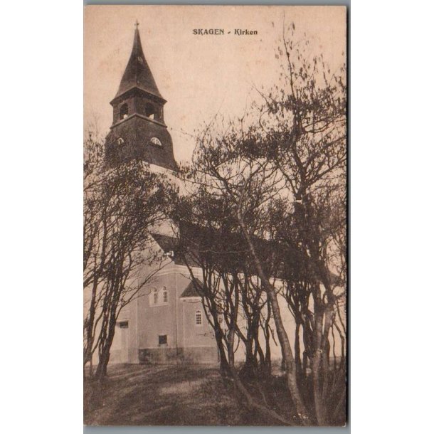 Skagen - Kirken - Postkort - Ubrugt