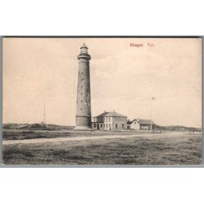Skagen Fyr - Postkort - Ubrugt