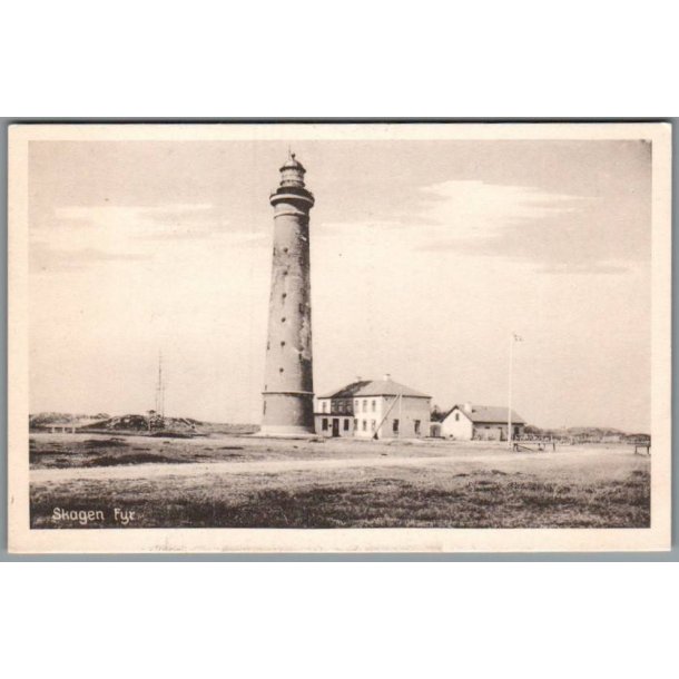 Skagen Fyr - Postkort - Ubrugt