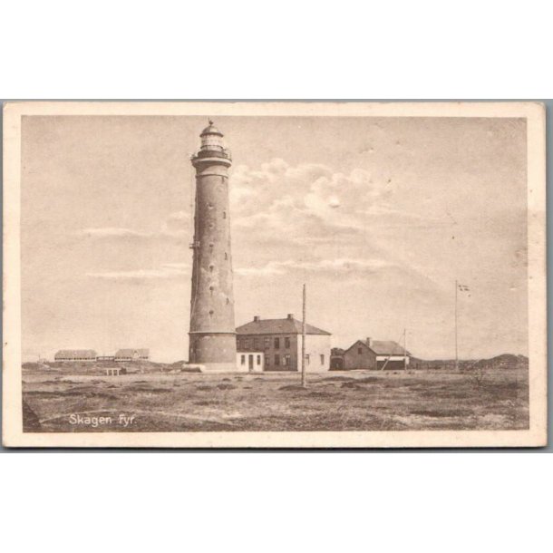 Skagen Fyr - Postkort - Ubrugt