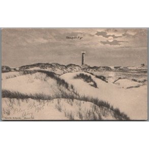 Skagen Fyr - Postkort - Ubrugt