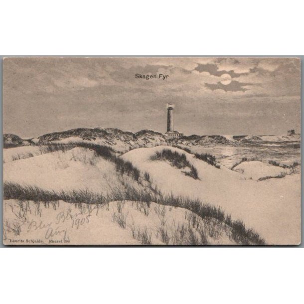 Skagen Fyr - Postkort - Ubrugt