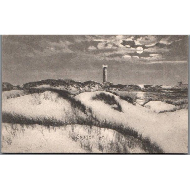 Skagen Fyr - Postkort - Ubrugt