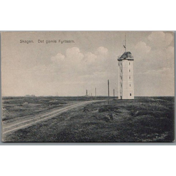 Skagen - Det gamle Fyrtaarn - Postkort - Ubrugt