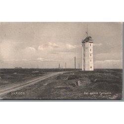 Skagen - Det gamle Fyrtaarn - Postkort - Brugt