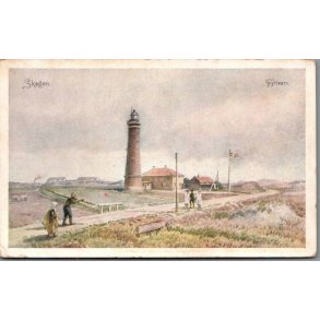 Skagen - Fyrtaarn - Postkort - Ubrugt
