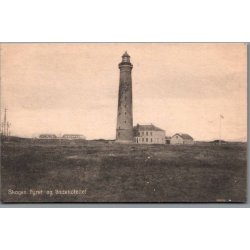 Skagen - Badehotellet og Fyret - Postkort - Ubrugt