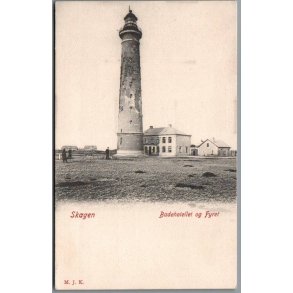 Skagen - Badehotellet og Fyret - Postkort - Ubrugt