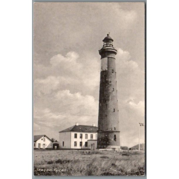 Skagen - Fyret - Postkort - Brugt