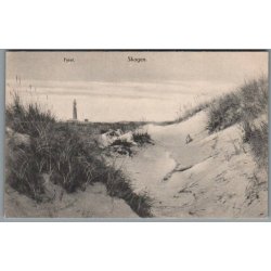Skagen - Fyret - Postkort - Ubrugt