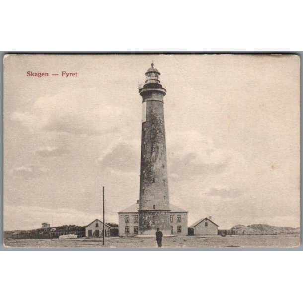 Skagen - Fyret - Postkort - Ubrugt